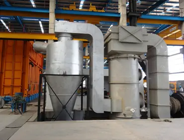 zinc-white-fume-extraction-system