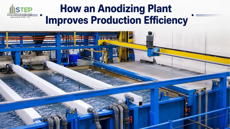 How an Anodizing Plant Improves Production Efficiency